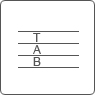 papier tablature 4 lignes