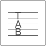 papier tablature 5 lignes